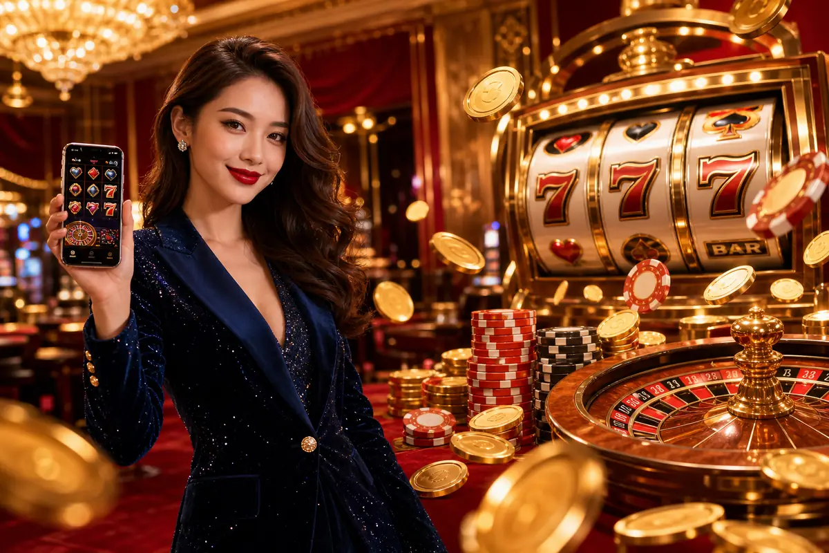 tk1973 Playing Slots on Mobile
